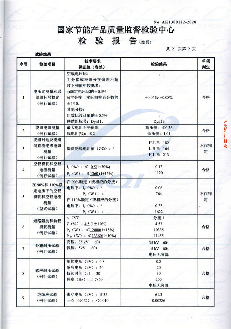 高低压试验报告-S11-1250简阳简阳简阳油浸式变压器-2.jpg